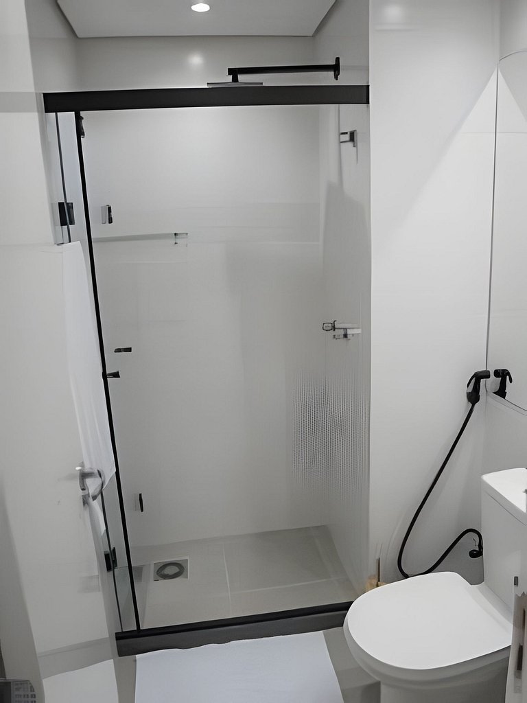 APTO 2Q Moderno Estrutura Completa com Piscina