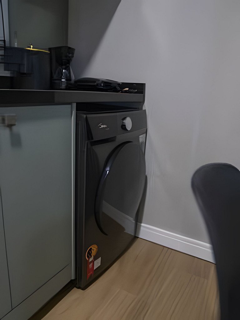 APTO 2Q Moderno Estrutura Completa com Piscina