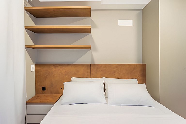 Centro | Charmoso Studio com Piscina Aquecida