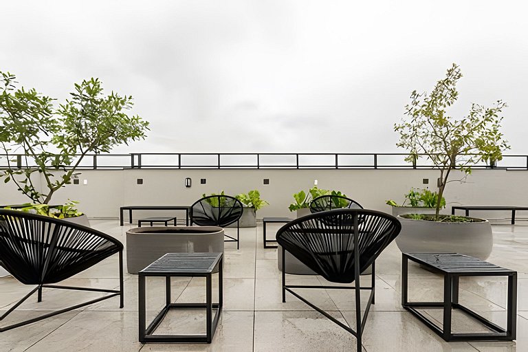 Centro | Charmoso Studio com Piscina Aquecida