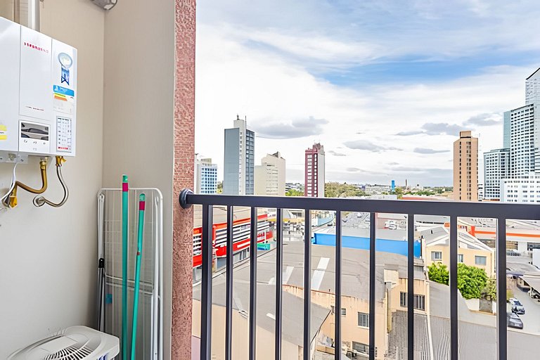 Centro | Studio novo em condomínio completo