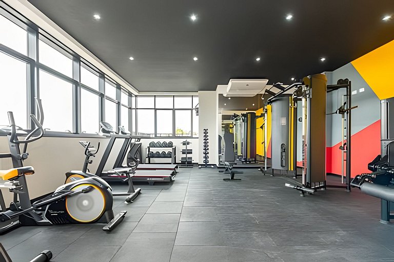 Centro | Studio novo em condomínio completo