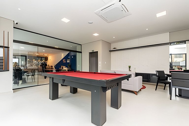 Centro | Studio novo em condomínio completo