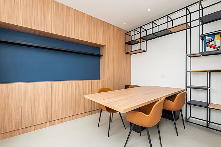 Centro | Studio novo em condomínio completo