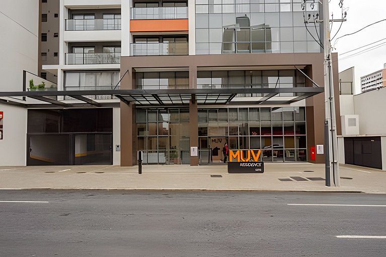 Studio Moderno com Área de Lazer Completa