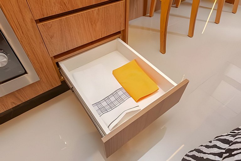 Studio Moderno com Área de Lazer Completa