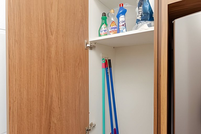 Studio Moderno com Área de Lazer Completa