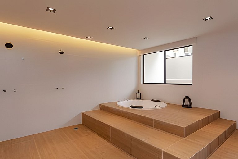 Studio Moderno com Área de Lazer Completa