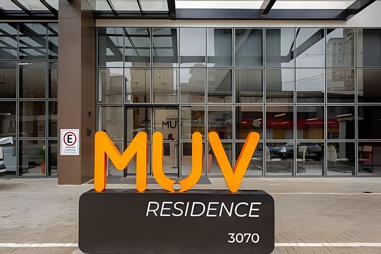 Studio Moderno com Área de Lazer Completa