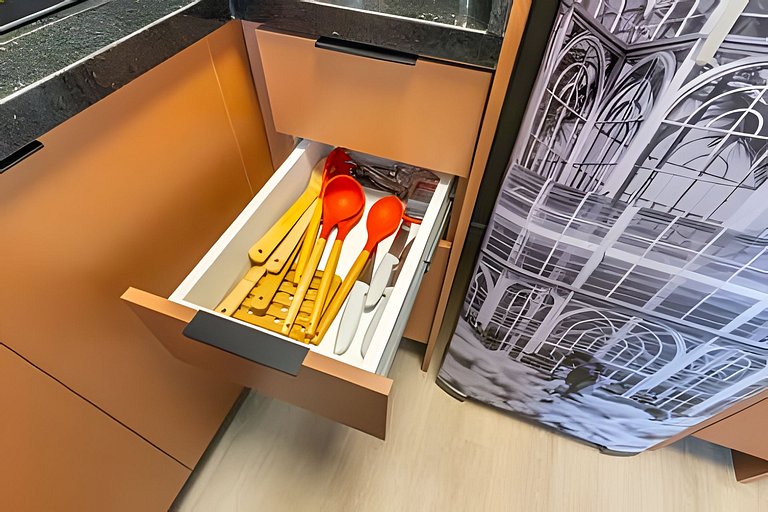 Curitiba Centro | Apto até 5 com Piscina Aquecida