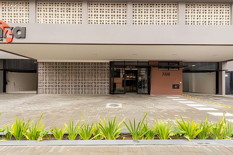 Curitiba Centro | Apto até 5 com Piscina Aquecida