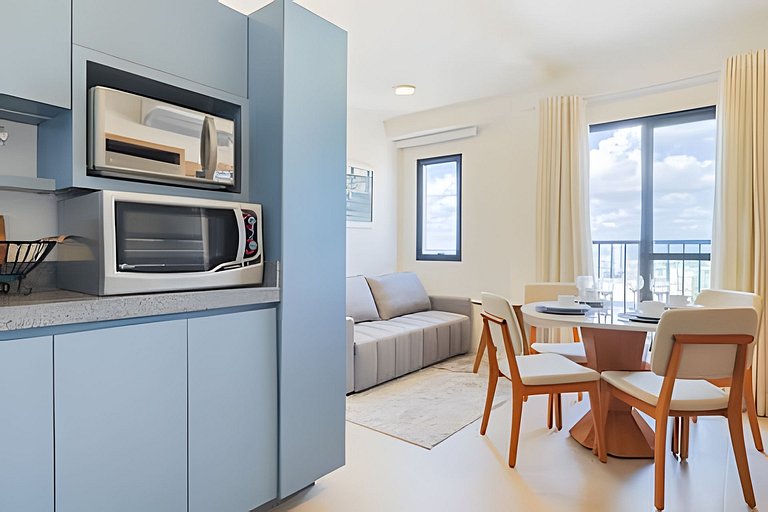 Apto Novo e Elegante com Estrutura Completa