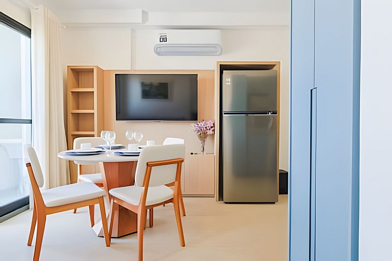 Apto Novo e Elegante com Estrutura Completa