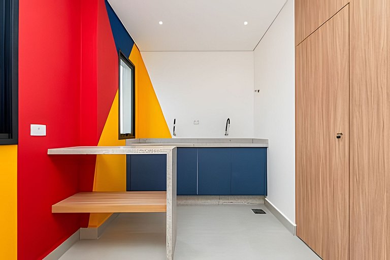 Studio Charmoso com Piscina Coberta