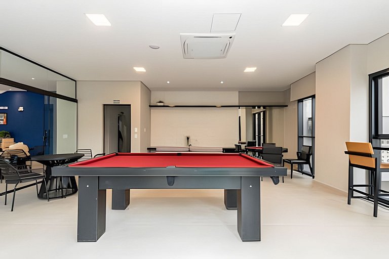 Studio Charmoso com Piscina Coberta