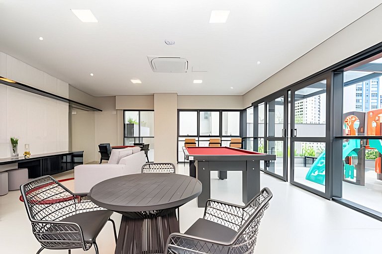 Studio Charmoso com Piscina Coberta