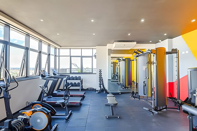 Studio Charmoso com Piscina Coberta