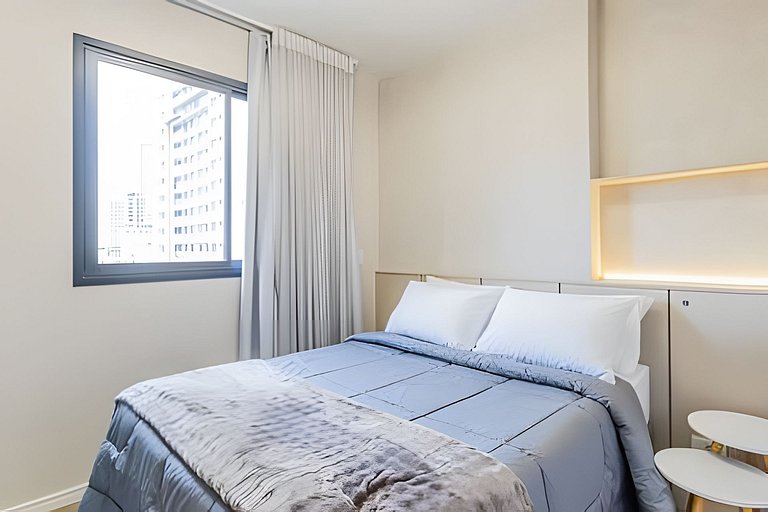 Viva Curitiba | Apartamento Central até 5 Pessoas