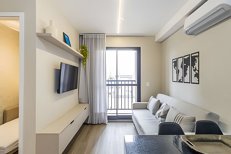 Viva Curitiba | Apartamento Central até 5 Pessoas