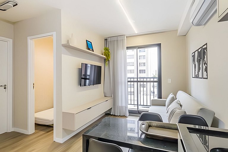 Viva Curitiba | Apartamento Central até 5 Pessoas