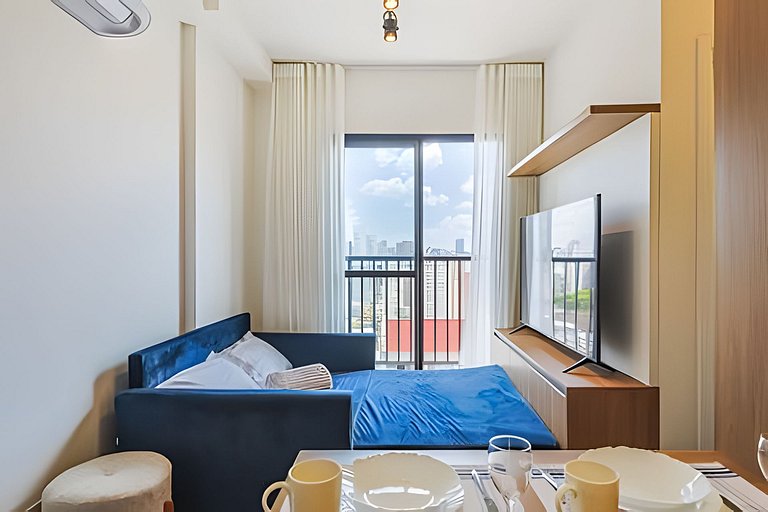 Apto Aconchegante 2 Quartos no Centro de Curitiba