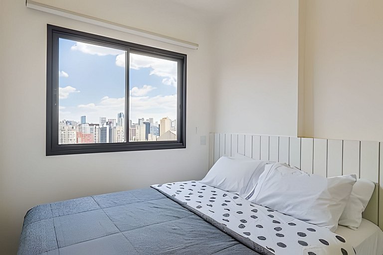 Apto Aconchegante 2 Quartos no Centro de Curitiba