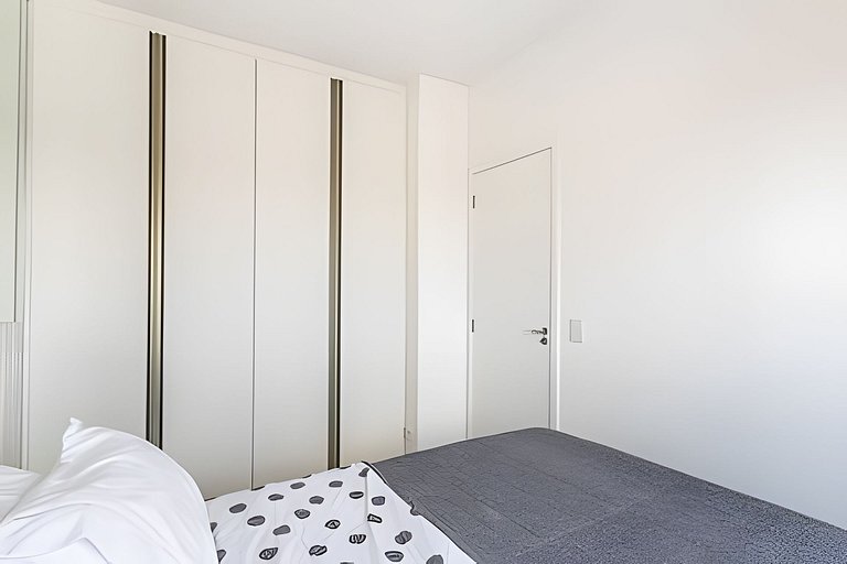 Apto Aconchegante 2 Quartos no Centro de Curitiba