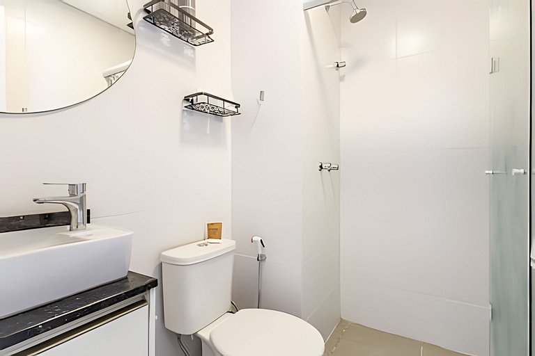 Apto Aconchegante 2 Quartos no Centro de Curitiba