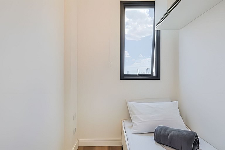 Apto Aconchegante 2 Quartos no Centro de Curitiba