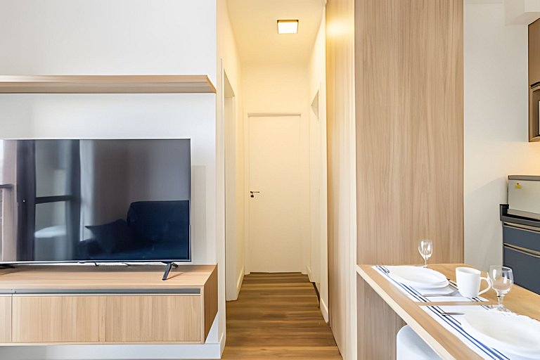 Apto Aconchegante 2 Quartos no Centro de Curitiba