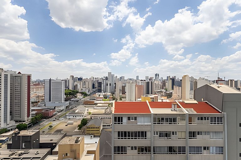 Apto Aconchegante 2 Quartos no Centro de Curitiba