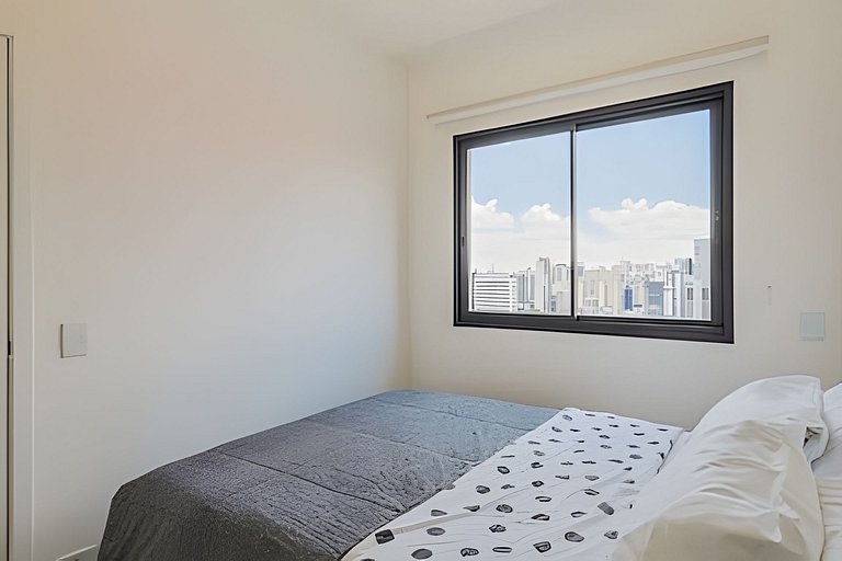 Apto Aconchegante 2 Quartos no Centro de Curitiba