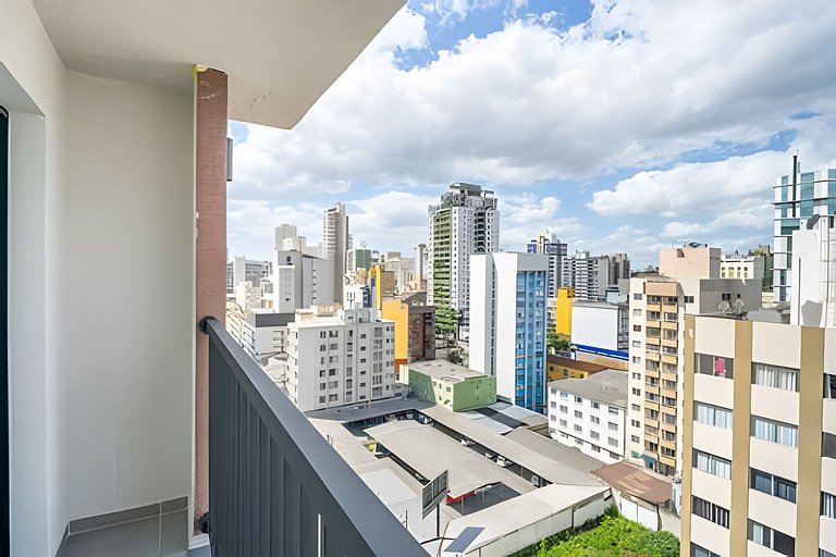 Centro | Studio novo em condomínio completo