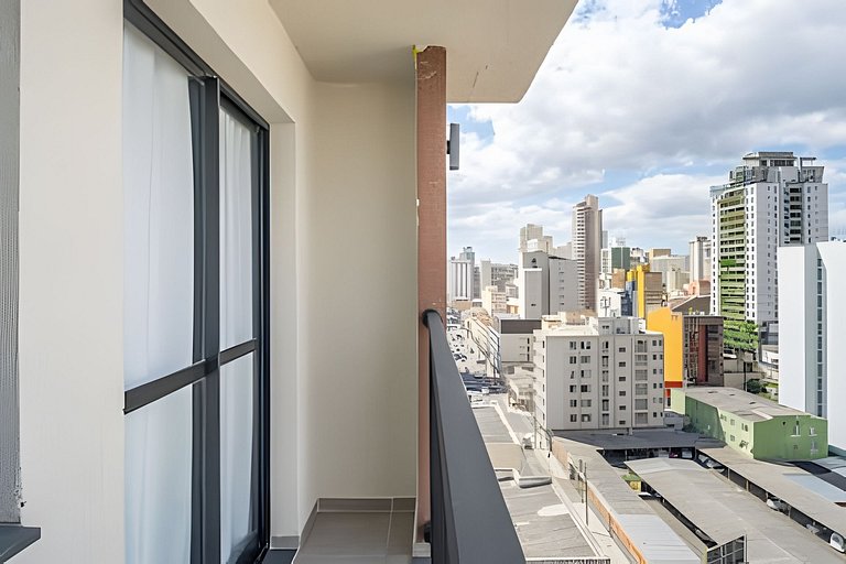 Centro | Studio novo em condomínio completo