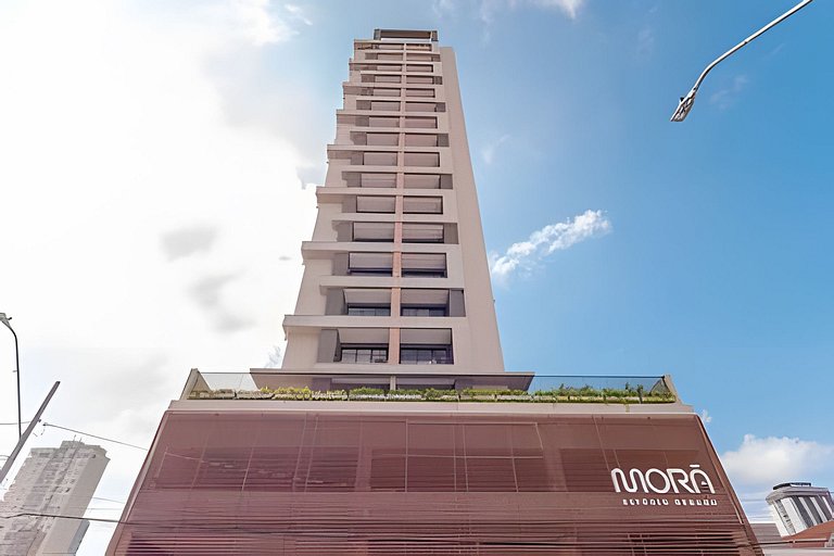 Conforto no coração de Curitiba: estúdio completo