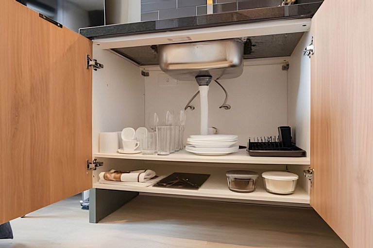 Conforto no coração de Curitiba: estúdio completo