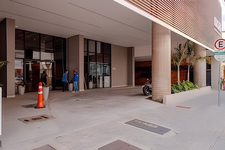 Conforto no coração de Curitiba: estúdio completo