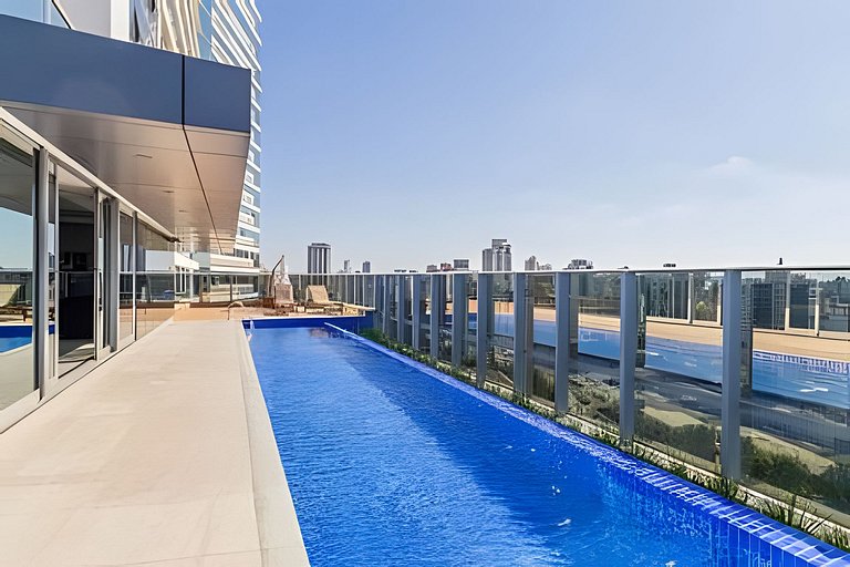Aconchegante Studio em condomínio clube