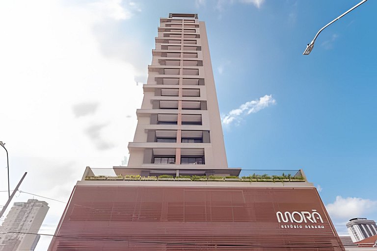 Studio Luxo no Centro de Curitiba com Ar