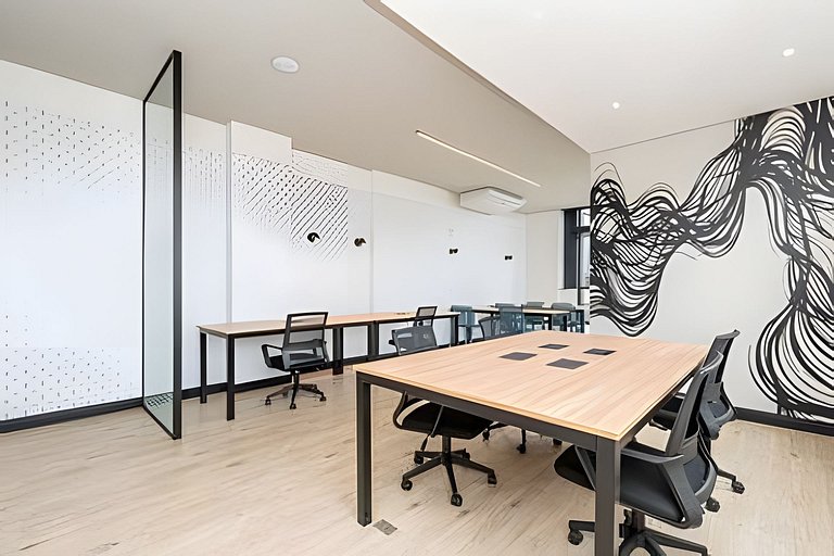 Studio Completo com Vista da Cidade