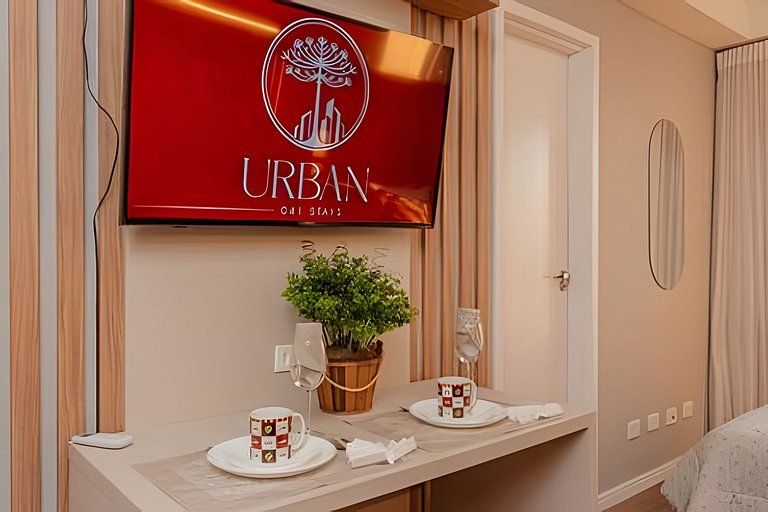 Studio Completo com Vista da Cidade