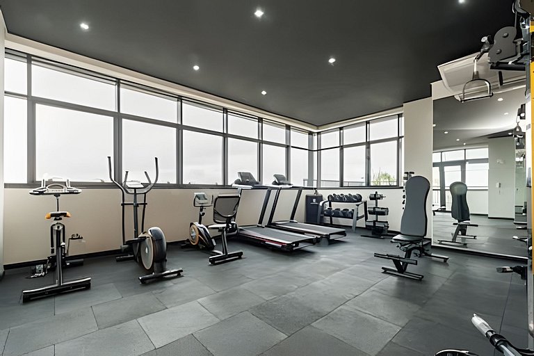 Studio Completo com Vista da Cidade